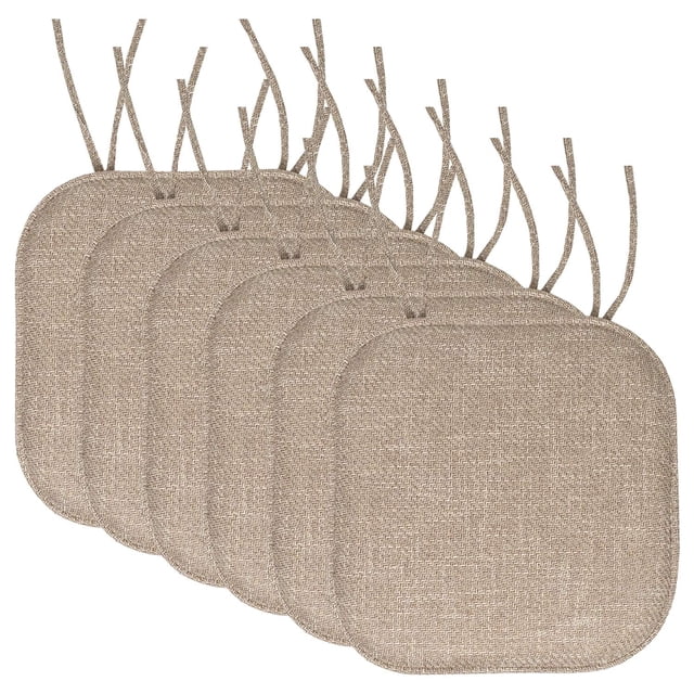 Cojín para silla Sweet Home Collection, espuma viscoelástica, 40 x 40 cm