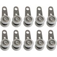 thumbnail image 1 of Juego de 10 ruedas para ventanales o puertas correderas - Metal y plástico - 4,5 x 1,9 cm, 1 of 5