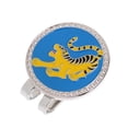 thumbnail image 1 of Chinese Pattern Alloy Golf Ball Marker with Hat Clip - Beautiful Tiger, 1 of 6
