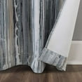thumbnail image 4 of Sun Zero Allegory Abstract Painting Blackout Grommet Curtain Panel, 40"x95", Blue, 4 of 8