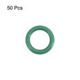 thumbnail image 2 of 50Pcs 9mm x 1.5mm Anillo de Goma Sello Anillo Resistente al Calor Verde, 2 of 5