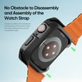 thumbnail image 6 of XIHAMA 40mm Armor Case Fit for Apple Watch 4/5/6/SE 40mm Case, Soft Matte Bumper + Hard Transparent Bezel, Heavy Duty Protective Cover Military-Grade Shockproof Bumper for iWatch 40mm Accessories, 6 of 10