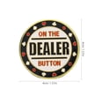 thumbnail image 2 of Dealer Button Metal Poker Guard Poker Card Poker Guard Dealer Poker Accessory, 2 of 5