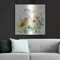 thumbnail image 6 of Luxe Metal Art 'Sunflower Meadow I' by Katrina Pete, Metal Wall Art, 36"x36", 6 of 9