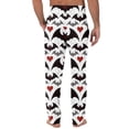 thumbnail image 6 of Satingcolo Mens Pajama Pants Halloween Soft Pj Pants Lounge Pajama Bottoms with Pockets Drawstring, 6 of 6