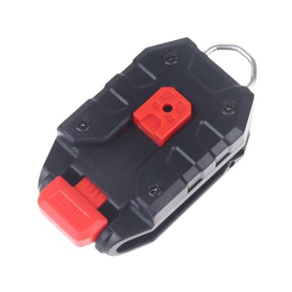 Reglas retráctiles, resistente, compatible con cinta métrica, gancho para cinturón, regalos, herramienta medición liberación rápida,