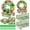 Hawaiian, variant on 122 Pcs Summer Beach Tableware Set, Serves 30. Comes with plates, napkins, forks and tablecloths for picnic and beach parties.