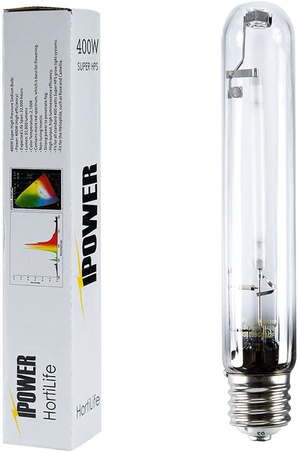 1000W 7D Timer iPower 1000 Watt HPS Grow Light System Kits Wing Reflector Hood Set for Indoor Gardening 