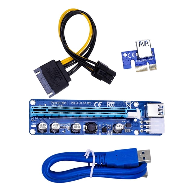 Adaptador de vertic008C E 1X a 16X USB 3.0 para Baoblaze Tarjeta de video de la computadora