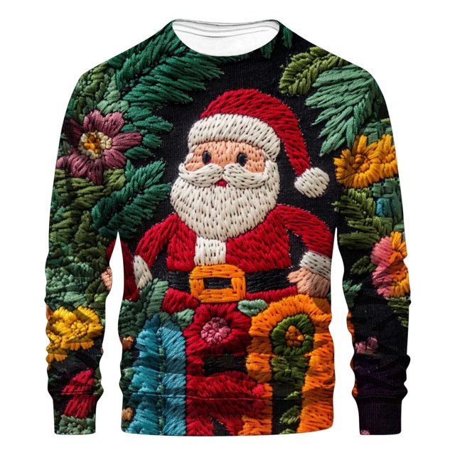 Sudaderas sin capucha para hombre, estilo casual, a la moda, con cuello redondo, estampado, de manga larga, blusas de manga larga y cuello redondo, blusas de poliéster para hombre