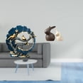 thumbnail image 2 of 3 Pieces Figurine Knick Knack Ornament Craft Sculpture Resin Ceramic Compact Size Home Office Decor, 2 of 8