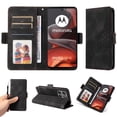 thumbnail image 4 of Funda GANGXUN para Motorola Moto G15 con diseño acolchado elegante, cuero PU, protección total y ajuste preciso, 4 of 5