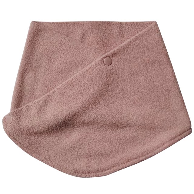5uds. Bufanda de lana de invierno para mujer, bufandas a prueba de viento para deportes al aire libre (rosa)