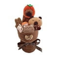 thumbnail image 3 of Ramo de muñecos de peluche, juguete de peluche, lindo ramo de flores artificiales, muñeco de peluche para despedida de soltera, familia, amigos, novia, 3 of 9