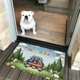 thumbnail image 2 of Happy Easter Basset Hound American Flag Truck Doormat Bassets Dog Breed Lovers Gifts Idea Indoor Outdoor Welcome Mat - 03001, 2 of 5