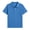 Blue, variant on Boys Embroidered Print Polo Shirt â Durable Cotton Uniform Shirt Short Sleeve Collared Top, Preppy Style, Formal Events and Family Gatherings Kids Polo Shirt
