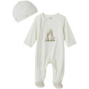 Little Me Unisex Baby Giraffe Footie & Matching Hat 9M