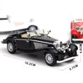 thumbnail image 2 of Vintage Car Model Mercedes Benz 500K 1 28 Alloy Die-Cast Simulation Static Model Gift for Kids Fans Collection(White), 2 of 6