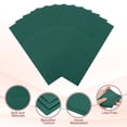 thumbnail image 3 of 50 Pcs Servilletas de papel con sensación de lino y bolsillos para cubiertos incorporados, servilletas de cena para cuchillos y tenedores color verde oscuro, 3 of 6