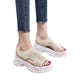 thumbnail image 4 of Sandalias transpirables de moda para mujer, sandalias casuales con boca de pez y fondo de bizcocho Wmkox8yii shjk5386, 4 of 6