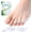 Clear, variant on Welnove Gel Pinky Toe Separators, 8 Pack Silicone Toe Spacers for Little Toes, Bunion Cushions for Women & Men, Prevents Rubbing & Relieves Pressure, FSA/HSA Eligible (Clear)
