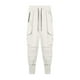 thumbnail image 3 of Pantalones largos para hombre, de color liso, elásticos, ajustados al tobillo, informales, deportivos, transpirables, para hombre, 3 of 3