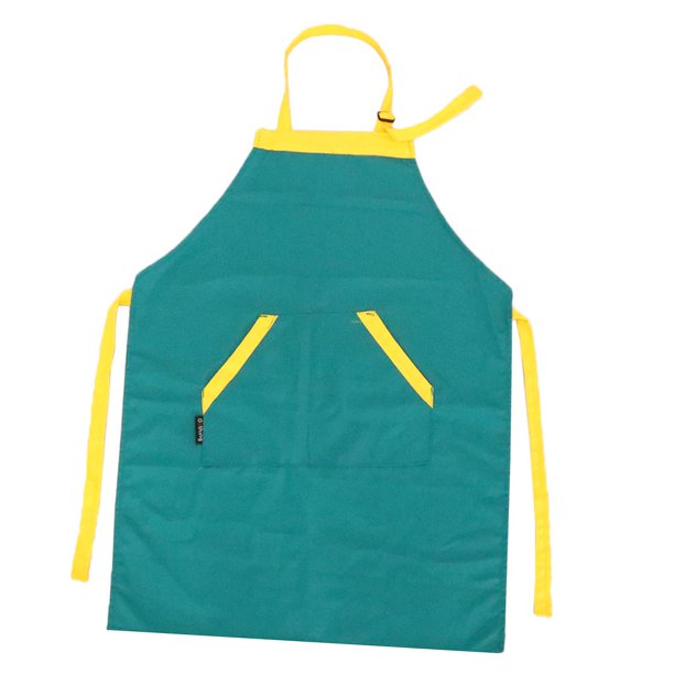 Delantal de Cocina Café Ropa de Camarero Duradero Flexible Ajustable Cómodo de Usar Verde Macarena Delantal de cocina