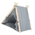 thumbnail image 2 of Multifunctional Pet Cat Dog House, Detachable And Washable, Ventilation Design, Easy To Clean, Wood And Cloth, Fashionable Appearance, For Home Use, 2 of 8