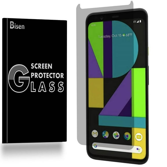 Fit Google Pixel 4 [2-Pack BISEN] Privacy Tempered Glass Screen Protector, Anti-Spy [Keep your screen secret]