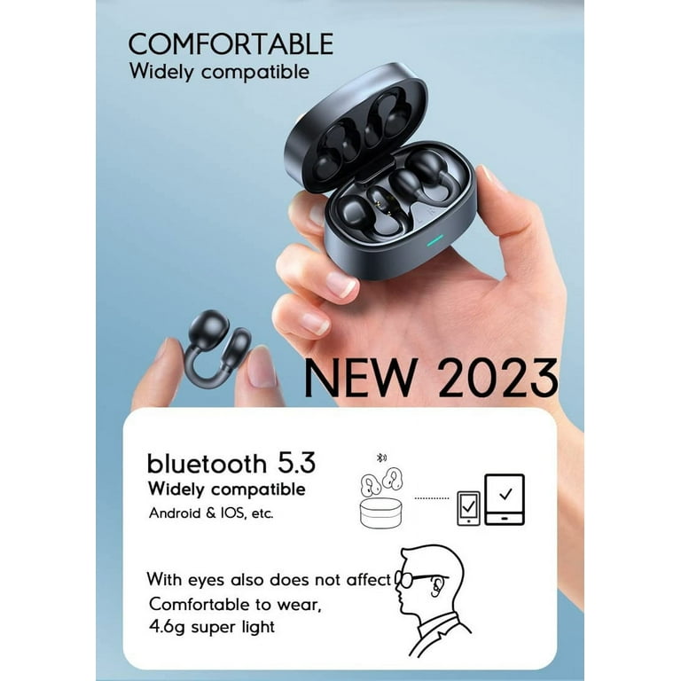 Wireless Ear Clip TWS Earphones for Samsung Galaxy Tab A9 A8 10.5