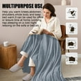thumbnail image 6 of sruoe Throw Blankets, Throw Blankets for Couches, Throw Size Bed Blanket, Cooling Blankets, Soft Fluffy and Thick Blankets, Throw Blanket for Couch Bed Sofa Car, Non-Standard Size, 6 of 6