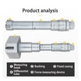 thumbnail image 3 of Three-jaw Inner Diameter Micrometer Three-point Internal Measurement Micrometer Aperture Inner Hole High-precision Measurement ,Easy to Use, 3 of 3
