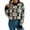 ZA-Beige, variant on Xmyrz Fall Cardigans For Women Lightweight Leopard Print Bowknot Long Sleeve Fresh Vacation Crewneck Sweater Cardigan Casual Tops