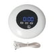 thumbnail image 2 of Reloj despertador para dormitorio, reloj despertador digital LED, reloj despertador digital, reloj con espejo, compacto y ligero, 2 of 9