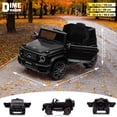 thumbnail image 4 of Voltz Toys Licensed Mercedes Benz G63 12V Kids Ride On Car, Electric G Wagon Power Wheels for Toddlers with Parental Remote Control, Luxury Toy Truck with LED Lights, Music, Black, 4 of 6