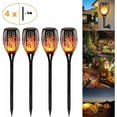 thumbnail image 1 of Solar Flame Lights, 4pcs Solar Garden Lights Solar Garden Torch Lights, 1 of 5