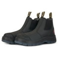 thumbnail image 2 of ROCKROOSTER 6" Work Boots for Men, Bakken Non Slip Steel Toe TPU Outsole Chelsea Boot Breathable AK227-7, 2 of 8