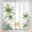 Beach, variant on Butterfly Shower Curtain with Hooks, Watercolor Wildflower Bath Shower, Waterproof Vibrant Floral, Farmhouse Rustic Cottage Core Flower Decorative Bathroom Decor, 72 x 72 Inch