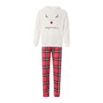 thumbnail image 1 of ITFABS Christmas Family Pajamas Set, Deer Embroidery Tops+Trousers/Romper, 1 of 9