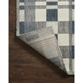 thumbnail image 2 of Rainier Oriental Ivory / Denim 18" x 18" Sample Area Rug, 2 of 6