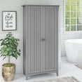 thumbnail image 7 of Bush Furniture Salinas Bathroom Storage Cabinet with Doors in Cape Cod Gray, 7 of 7