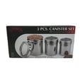 thumbnail image 6 of StarCrafts Windowed Stainless Steel 3-Cup Food Storage Canisters with See-Thru Lids, Set of 3, 6 of 7