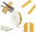thumbnail image 2 of Soundproof Weather Stripping Door Kit，Long Weather Stripping Doors and Windows Soundproofing Anti-Collision Self-Adhesive Weatherstrip Rubber Door Seal Strip (10m), 2 of 5