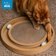 thumbnail image 3 of Best Pet Supplies Corrugated Cardboard Cat Scratcher Refill Pads and Lounger, Recycled Material, Adult Cats, 3 of 5