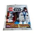 thumbnail image 2 of LEGO Disney: Star Wars Clone Trooper Foil Bag Mini Action Figure, 2 of 5