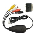 thumbnail image 1 of USB 2.0 Video Audio to HDD Converter Capture Card 3RCA Cable Scart RCA Adapter, 1 of 5