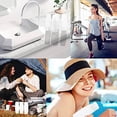 thumbnail image 6 of Silicone Travel Bottles for Toiletries TSA Approved Travel Size Containers Set 4 Pack Portable Leak Proof Refillable Cosmetic Squeeze Bottles Shampoo Hair Conditioner Body Lotion Bath Shower Gel, 6 of 7