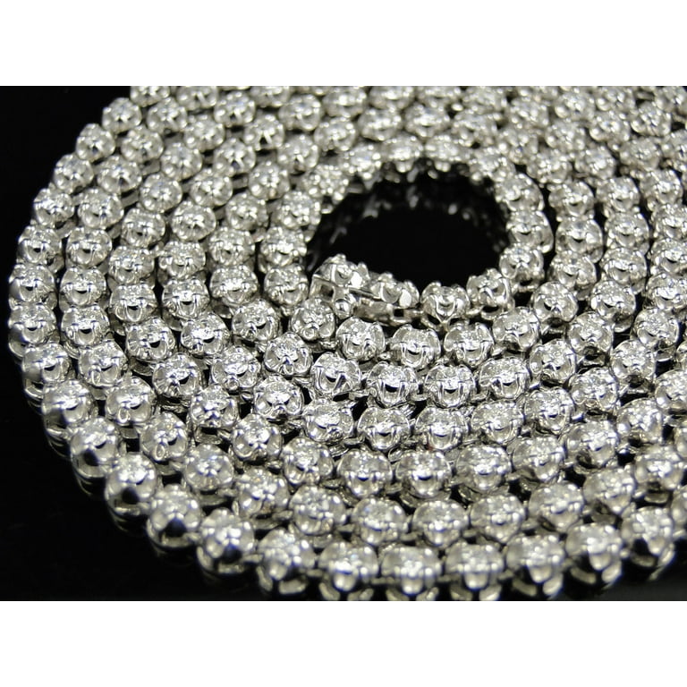 Diamond Lock Pendant Hip Hop Diamond Pendant In Lab Grown Diamond In 14K  White Gold