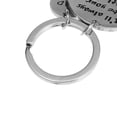 thumbnail image 4 of Dad I'll always be your little girl, you'll always be my hero Stainless Steel Keychain, 4 of 9