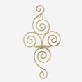 thumbnail image 1 of Candelabro de pared de estilo vintage dorado, candelabro de hierro creativo, decoraciones de pared para el jardín del hogar, candelabro de pared, 1 of 5